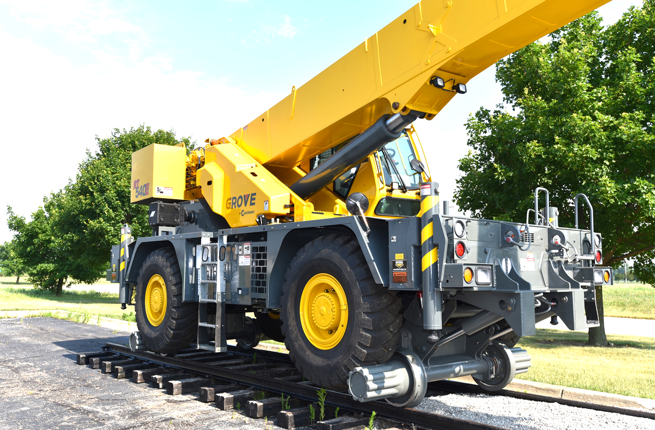 Grove 530/540 (30-40 Ton) RT Crane Friction Drive Hi-Rail