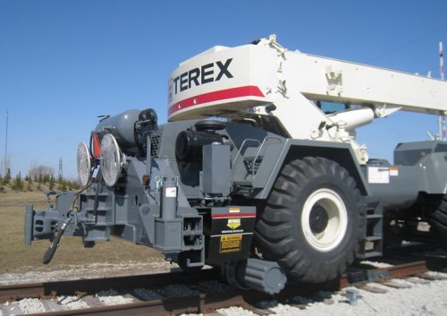 Terex RT335 - RT550 35-55 Ton Crane Railcar Mover