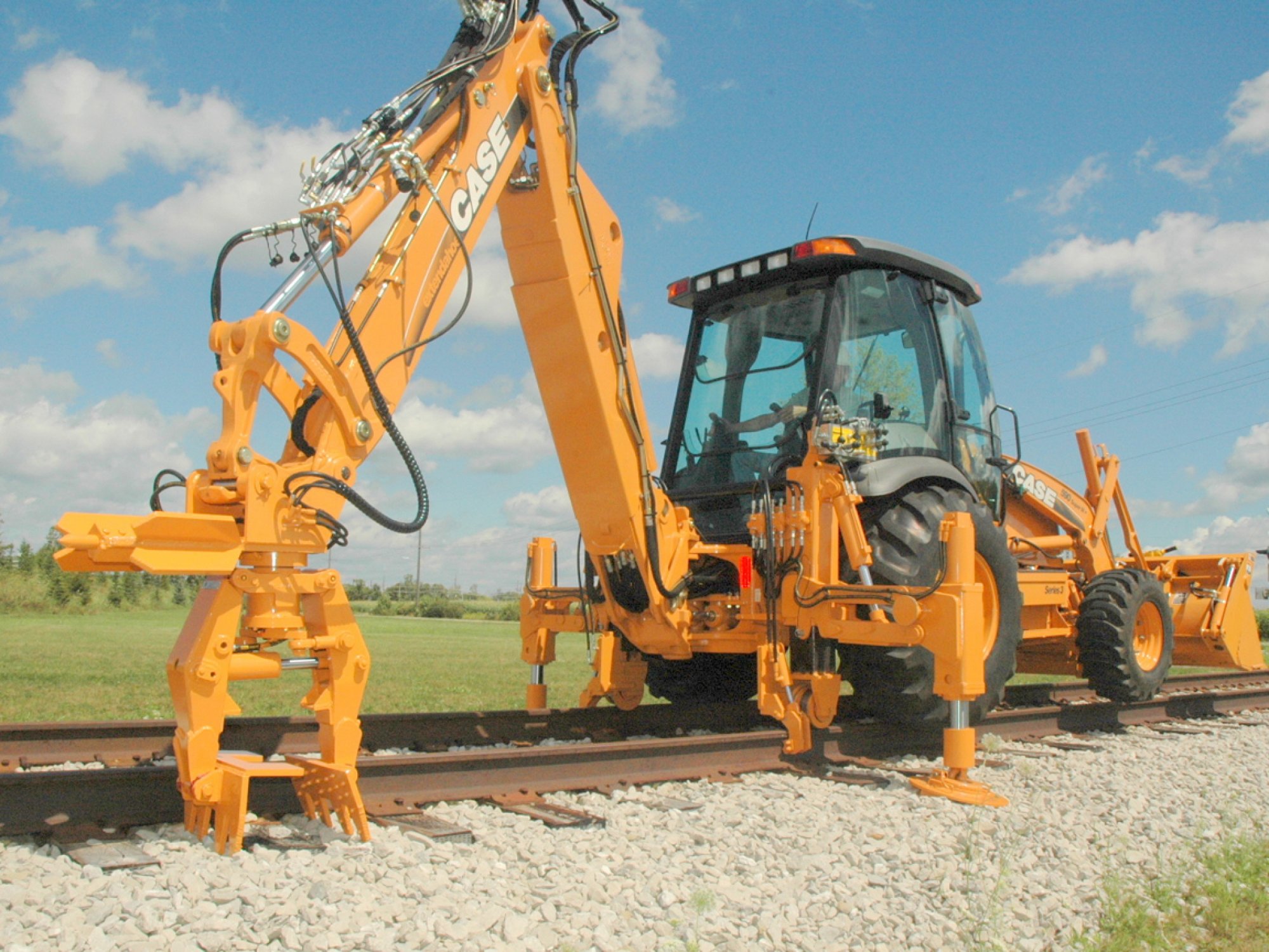 Backhoe Tie Head/Scarifer Attachment